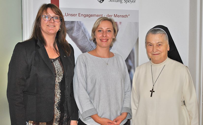 Stefanie Seiler, designierte Speyers erste Oberbürgermeisterin besucht die St. Dominikus Stiftung Speyer